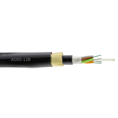 400mのスパンのAdssの光ケーブル、G.652D 288の中心の光ファイバケーブル