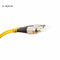 FC UPCのLAN CATVのための単一モード繊維のジャンパー3m黄色い繊維のパッチ・コード
